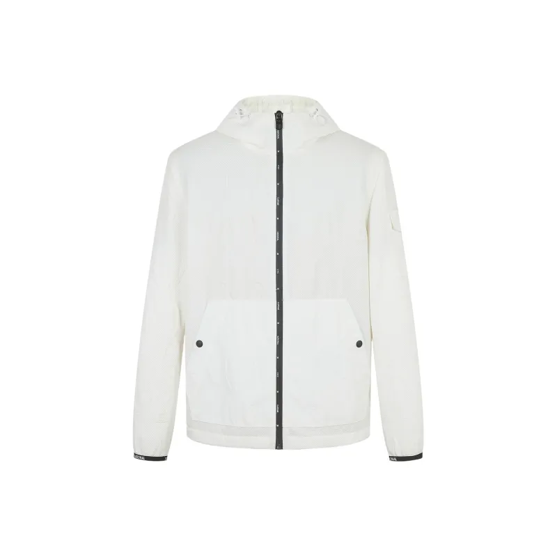 C'N'C Smudge & Distortion Series Jackets Men White-0