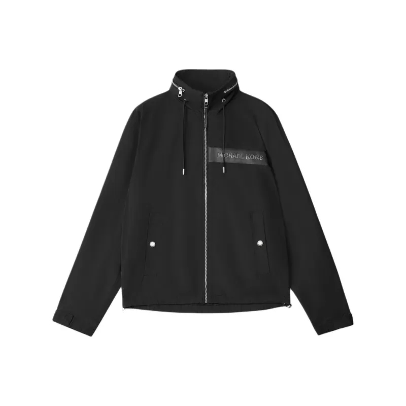 MICHAEL KORS Logo debossed Windbreaker-0