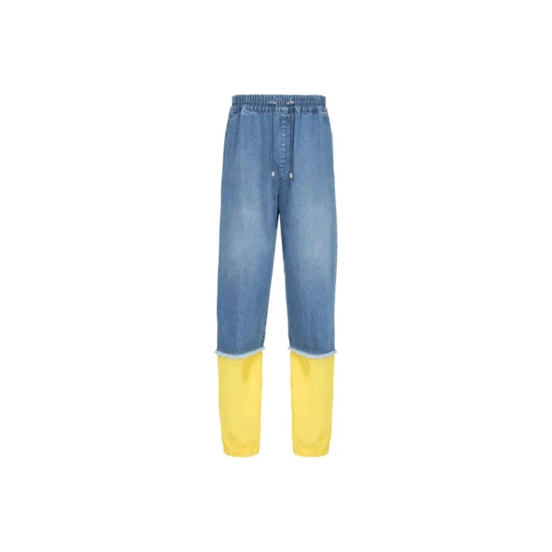 BALMAIN X Pokemon Nylon Cargo Jeans-0