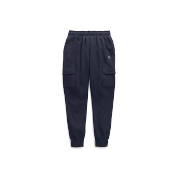 Champion Jogger Moderate Sports Pants US Version Unisex Navy Blue