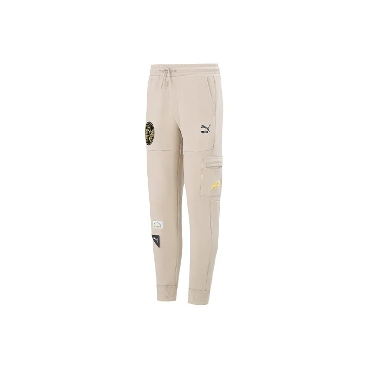 PUMA Knitted Sweatpants Unisex Khaki-0