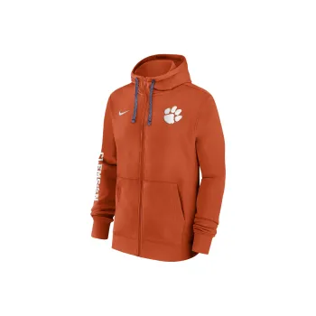 Nike Clemson Tigers Sideline Team Issue Men's Nike College Full Zip Hoodie