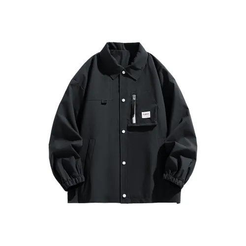 Yalu Jackets Coats Unisex Ginger Yellow