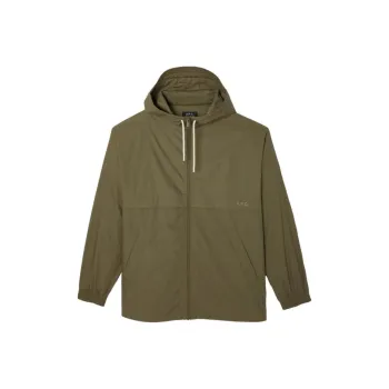 A.P.C Joe Drawstring Hooded Windbreaker