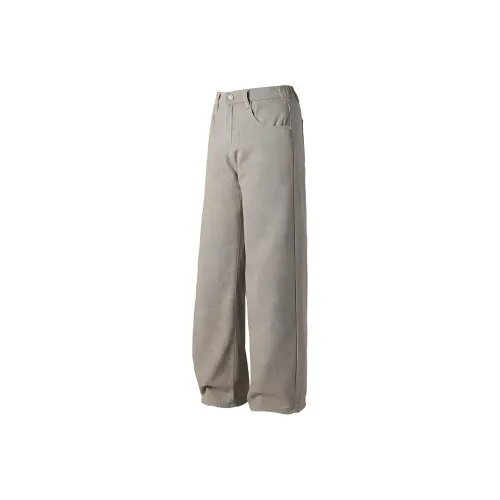 DOENU Jeans Unisex Khaki Gray