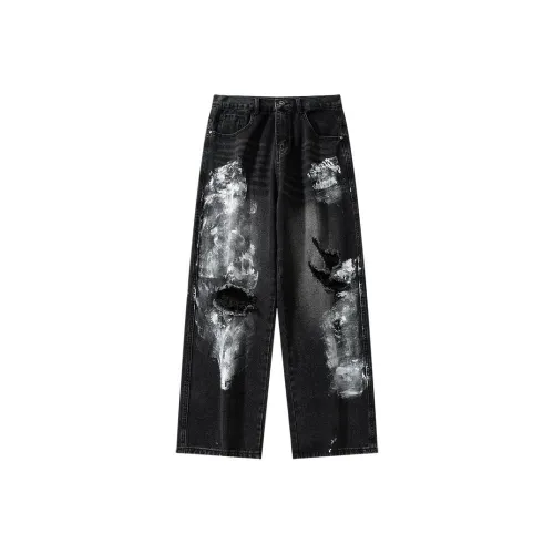 NVRFRGT Jeans Unisex Galaxy Gray