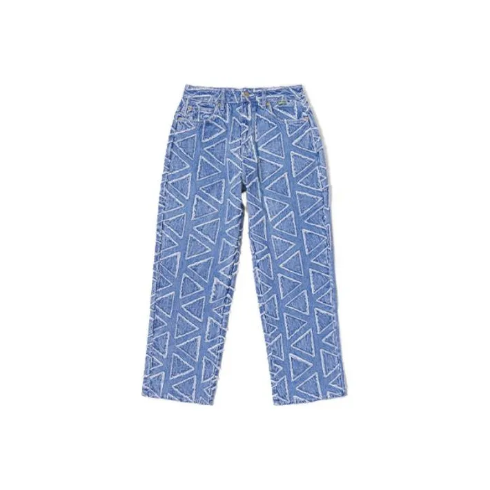 Randomevent X Lee X RANDOMEVENT Jeans Unisex Medium Blue-0