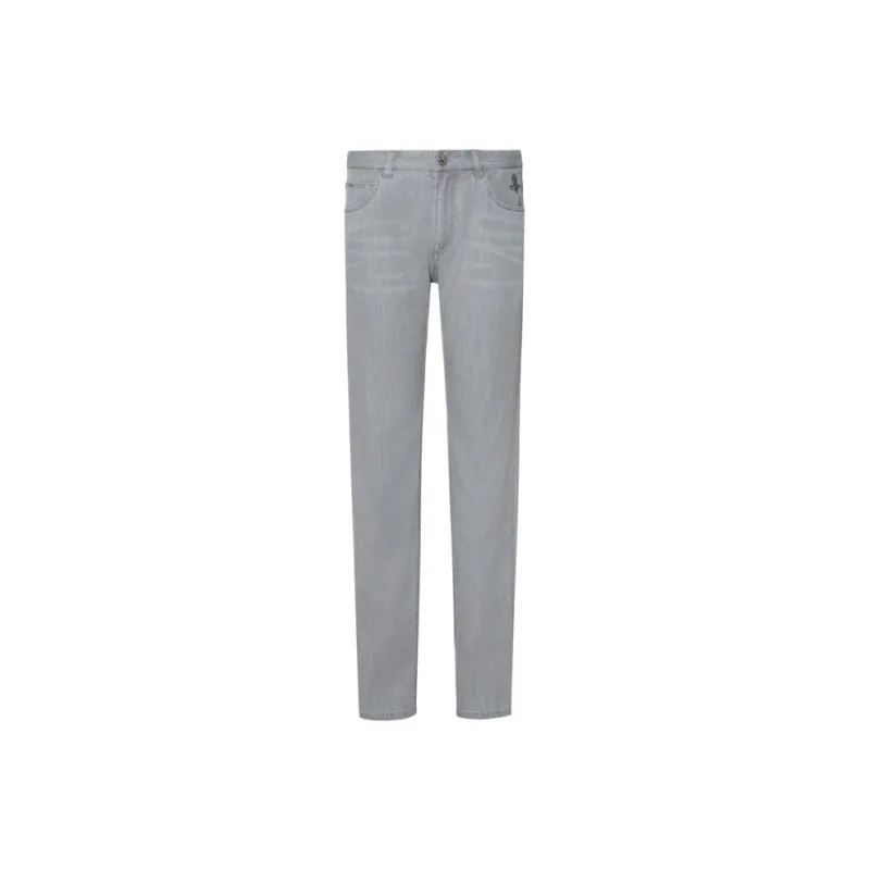 DIDIBOY Jeans Men Light Gray-0