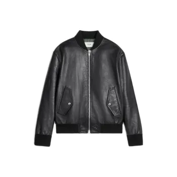 CELINE Blouson Jacket In Soft Lambskin