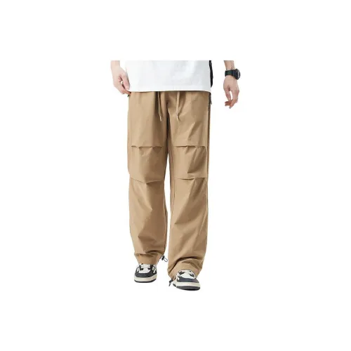 Tonlion Cargo Pants Men's Khaki