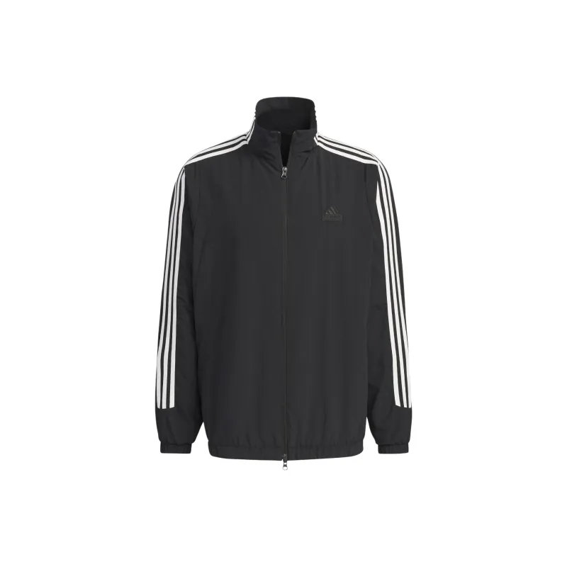 Adidas 3 Stripes Jacket Unisex Black-0