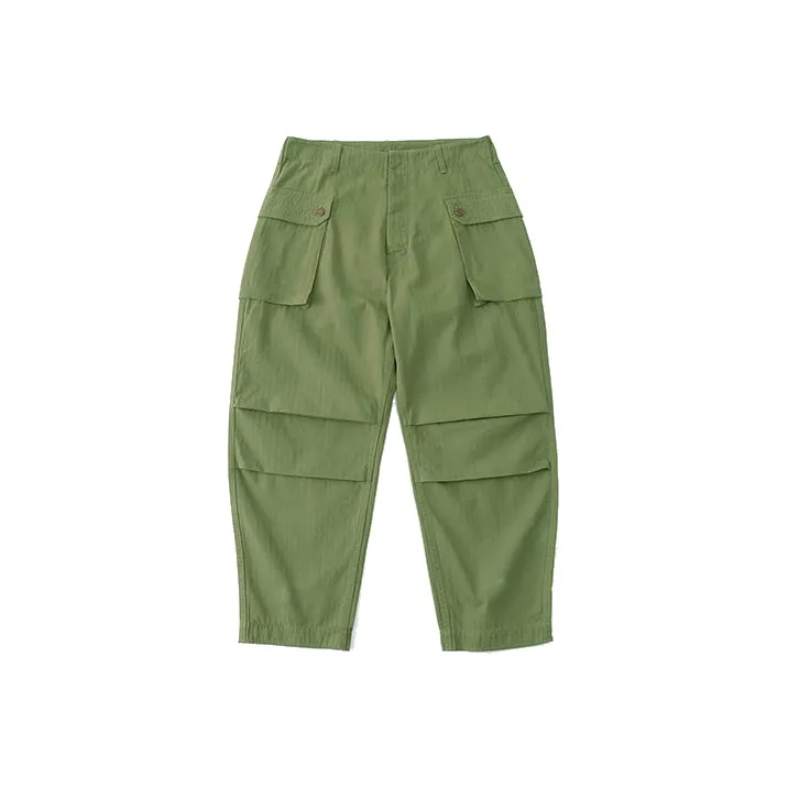 TEKABLU Casual Pants Men's Army Green-0