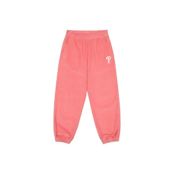 MLB Knitted Sweatpants Unisex Coral