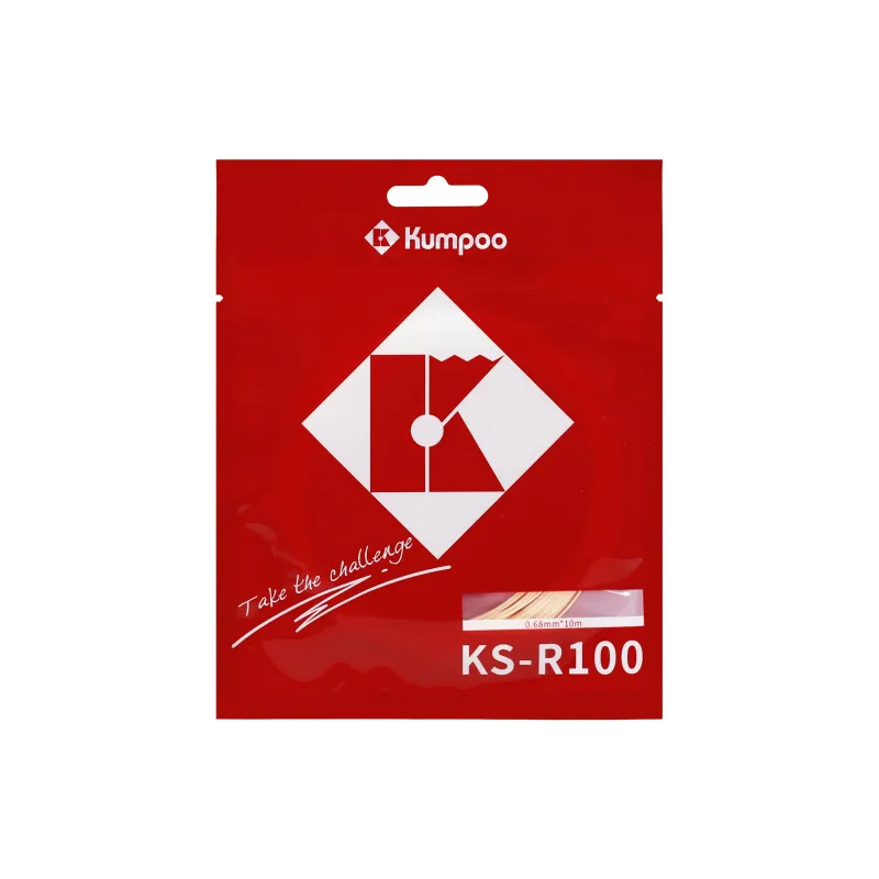 KUMPOO Stretch Durable, Both Features Badminton Racket Strings Competition Level Training Professional 0.68mm*10m-0