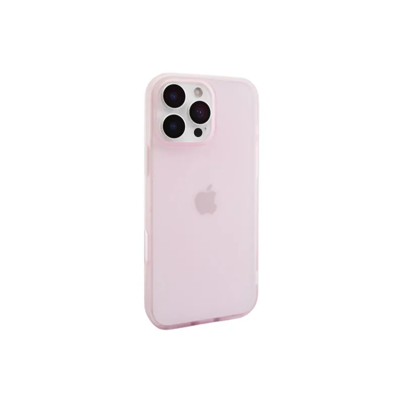 Sopi Acrylic Material Large Hole Matte Transparent Phone Cases Compatible With IPhone 16/15 Pro Max/Apple 13/14 Pro/Max-1