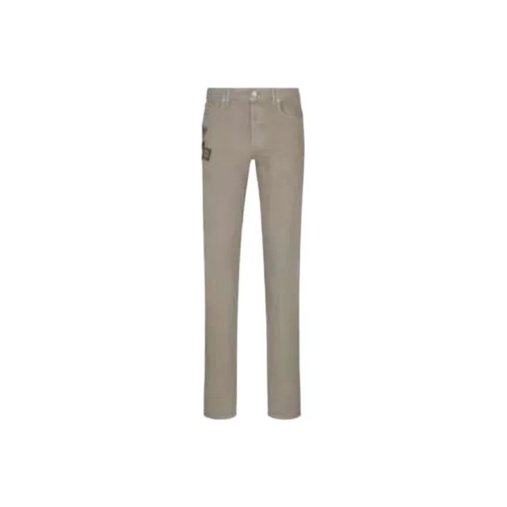 DIOR Jeans Men Khaki-0
