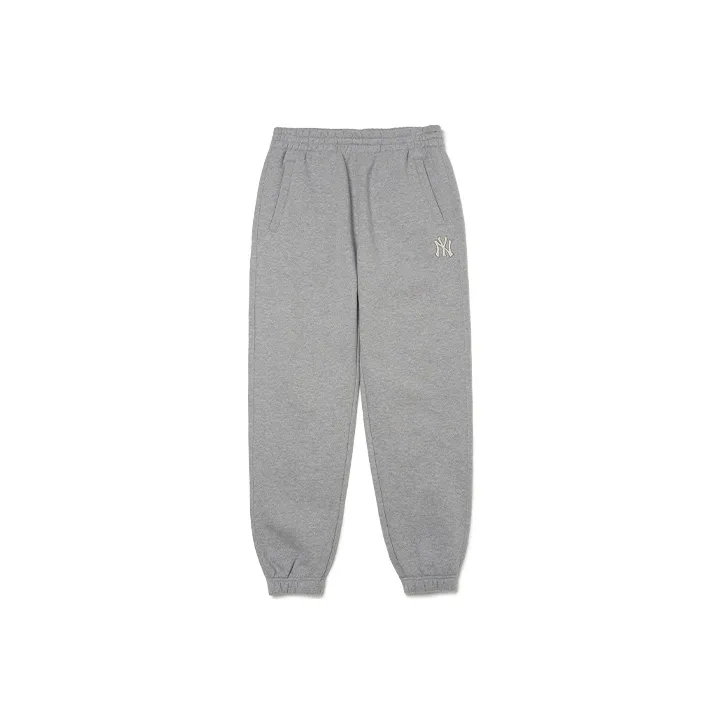 MLB Knitted Sweatpants Unisex Gray-0