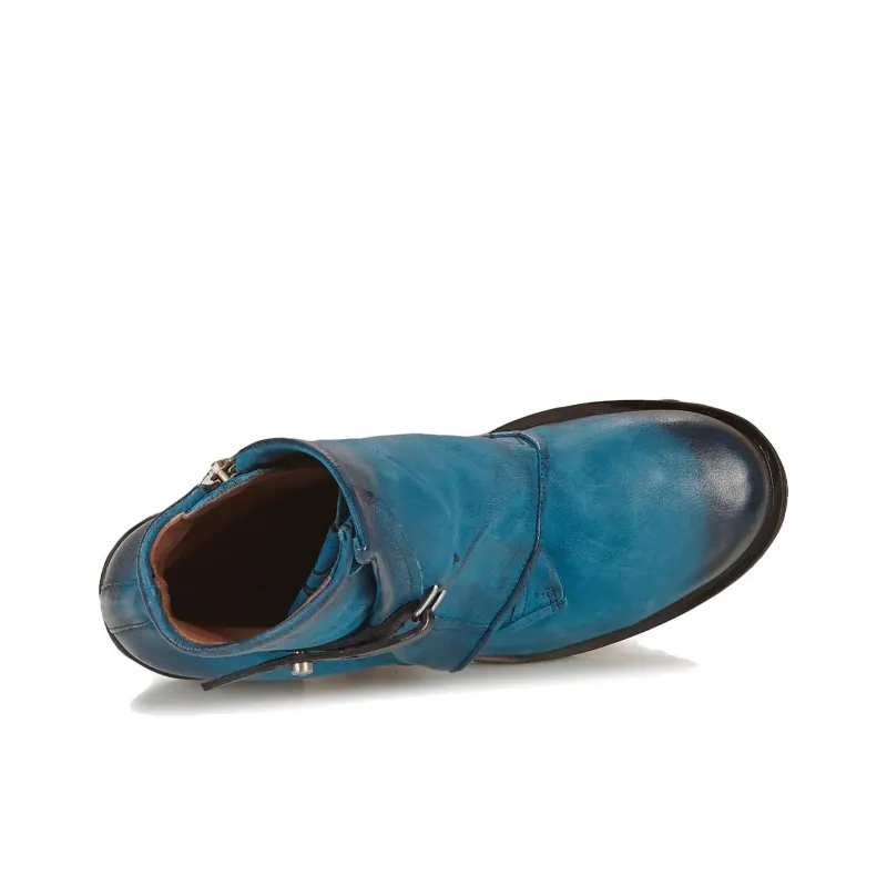 AirStep Saint Ankle Boots Women's Blue-3