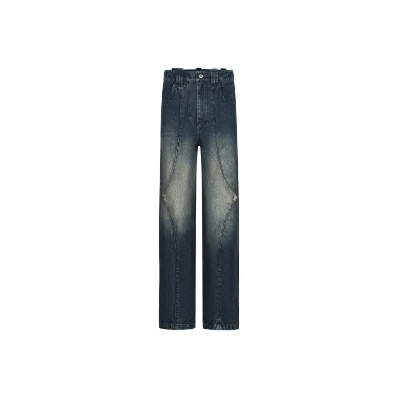 TIWILLTANG Straight Fit Jeans Unisex-3
