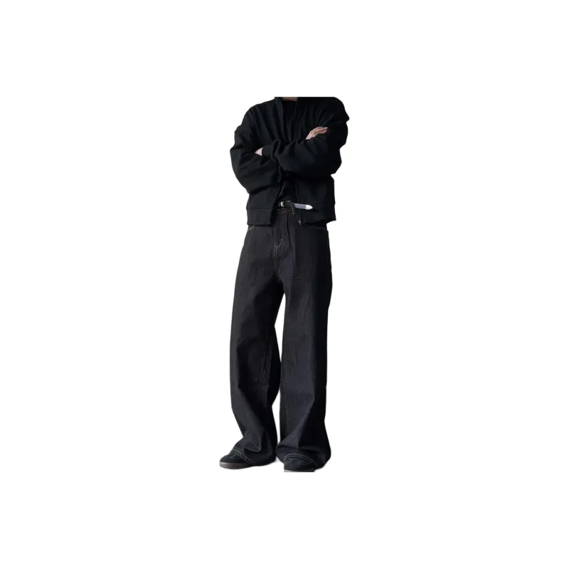 Pirkadat Jeans Unisex Black-0