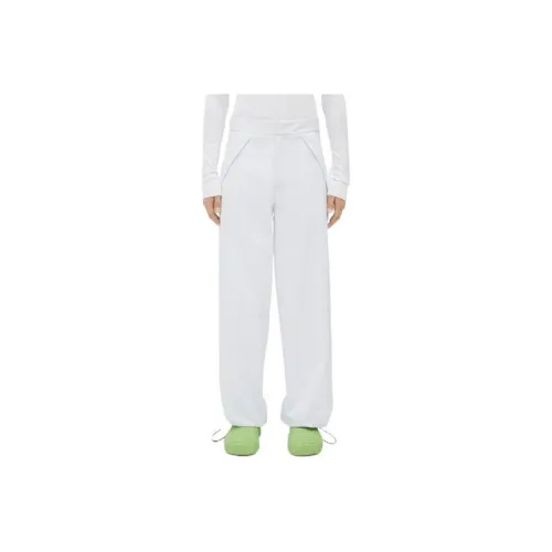 Bottega Veneta Knitted Sweatpants Men White