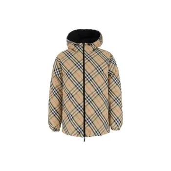Burberry Reversible Check Nylon Puffer Jacket