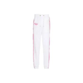 BALMAIN Barbie/Barbie SS22 Knitted Sweatpants Men's White