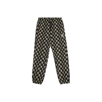 MLB Knitted Sports Pants Unisex Black