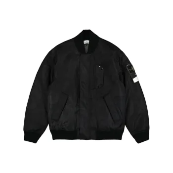 STONE ISLAND Compass Badge Padded Bomber Jacket