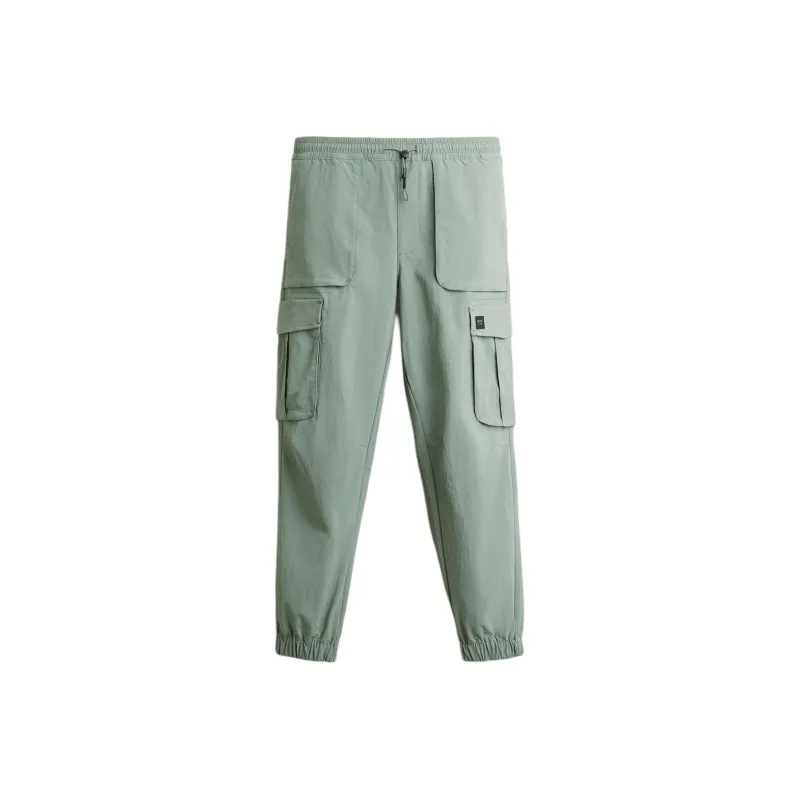 ZARA Cargo Pants Men Green-0