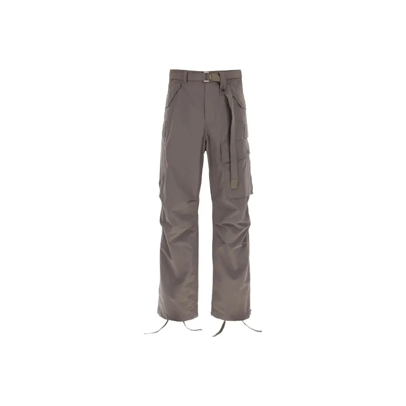 Sacai Cargo Pants Men Khaki-0