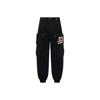EVISU Cargo Pants Men Black