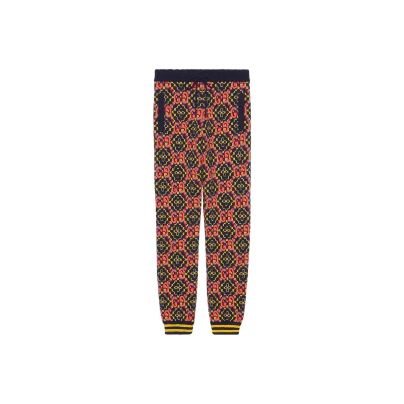 GUCCI Gg Jacquard Knitted Joggers-0