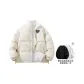 Ecru (Comes with Inner Fleece-Lined Crew Neck Sweatshirt)