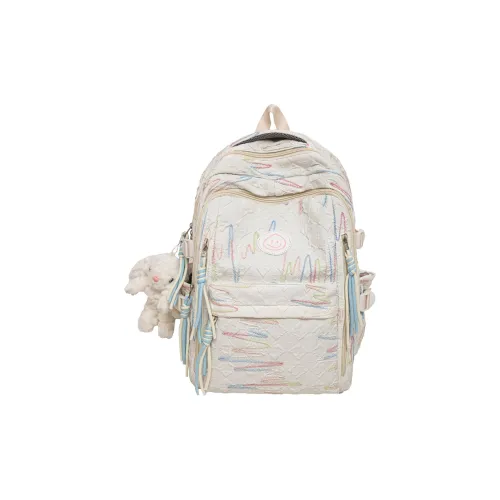 DCLOUD Nylon Backpack Women's Multicolor