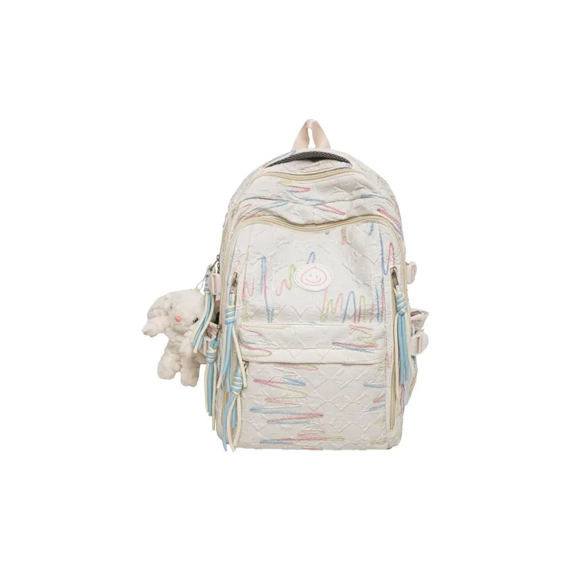 DCLOUD Nylon Backpack Women's Multicolor-0