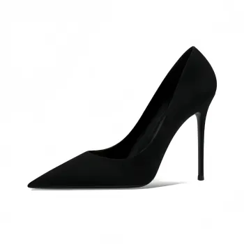 Crelinkxlat Sexy And Generous, Delicate Temperament, Royal Sister Celebrity Profession High Heels Women's Black