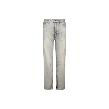 COOLALPACA Jeans Unisex Yellow Mud Denim
