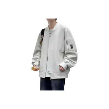 NBNO Jackets Coats Unisex Ivory White