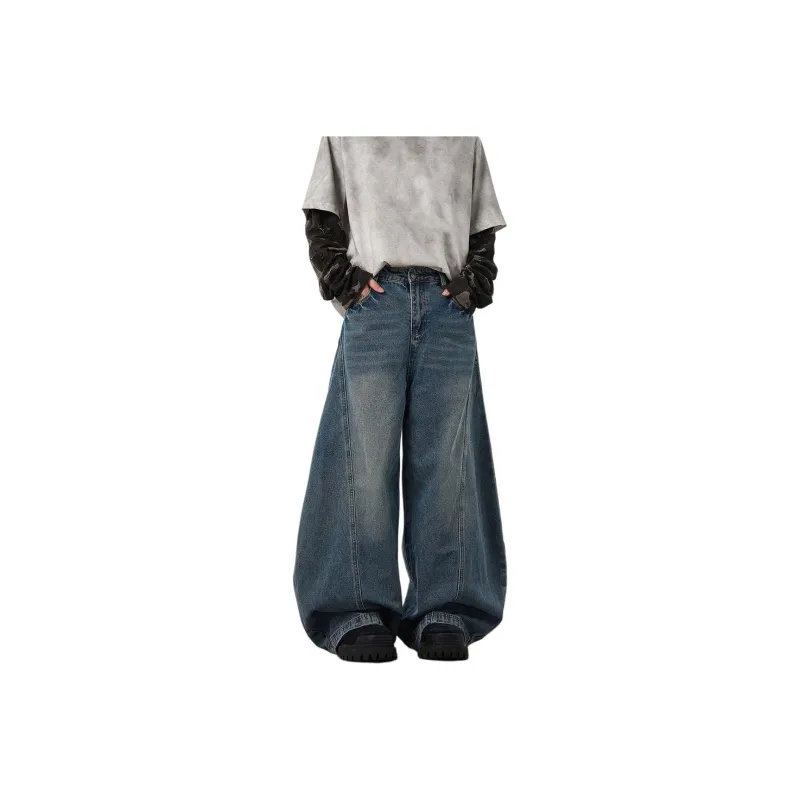 NVRFRGT Jeans Unisex Blue-0
