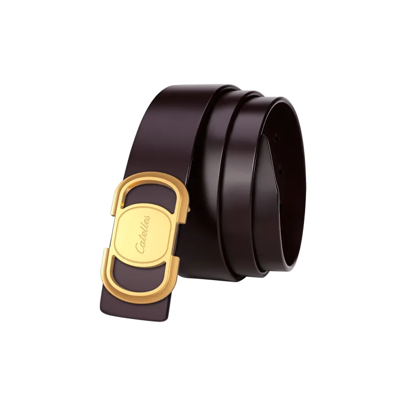 CATELLES Top Grain Cow Leather Belts Men's 3.5cm-6