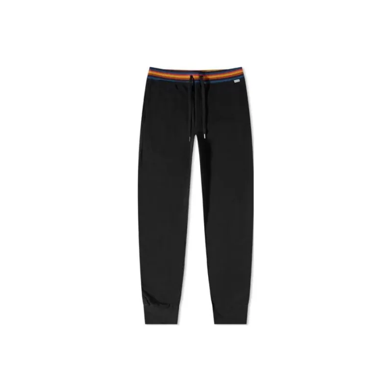 Paul Smith Knitted Sweatpants Men Black-0