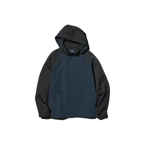 UNIQLO Jackets Coats Men's Navy Blue