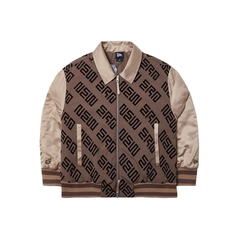 New Era SS24 Puffer Jacket Unisex Khaki-0