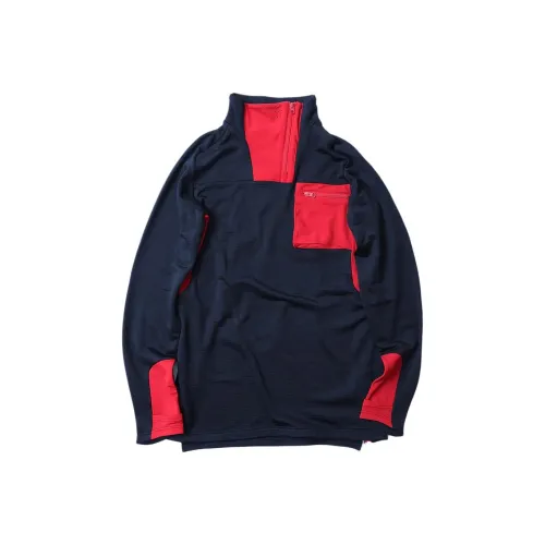 NANGA POLARTEC POWER GRID Jacket Men's Black Red