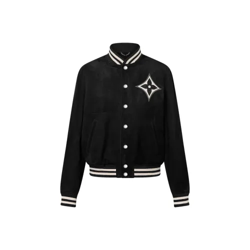 LOUIS VUITTON Embellished Lambskin Bomber Blouson