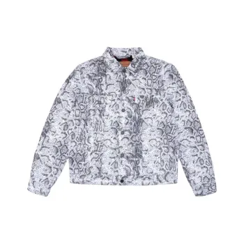 Supreme Levi's Snakeskin Trucker Jacket