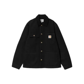 Carhartt WIP SS24 Michigan Coat Summer Jackets Coats Men's Black