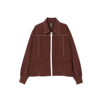 Needles SS25 Jacket Unisex Brown