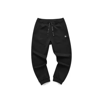 FILA Athletics Knitted Sweatpants Men Pitch Black